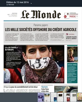 Journal Le Monde android App screenshot 2