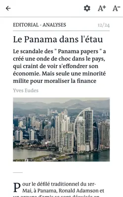 Journal Le Monde android App screenshot 5