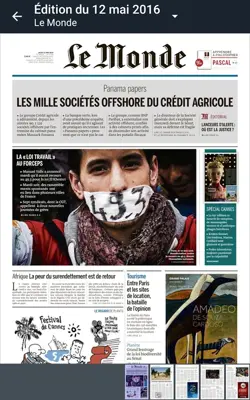 Journal Le Monde android App screenshot 6